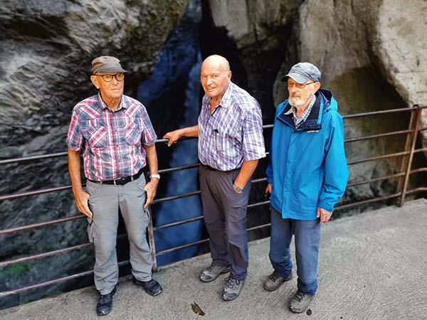 Männerriege Lotzwil Gruppenbild der Reise