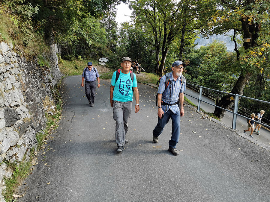 Männerriege Lotzwil Gruppenbild der Reise