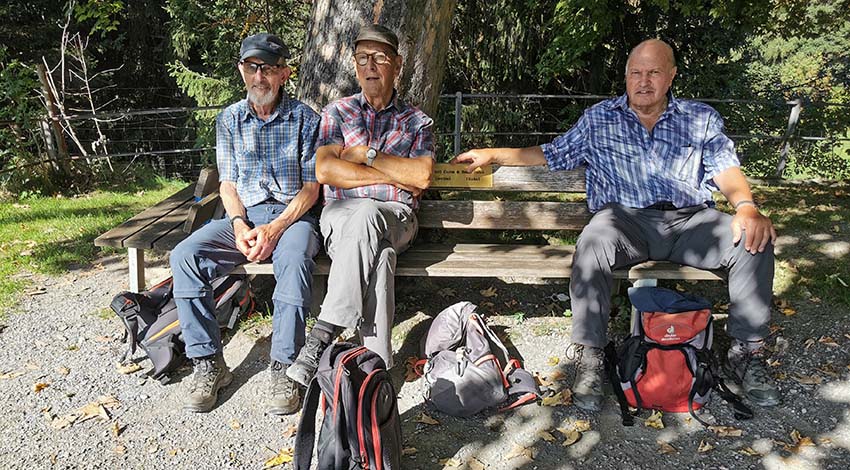 Männerriege Lotzwil Gruppenbild der Reise
